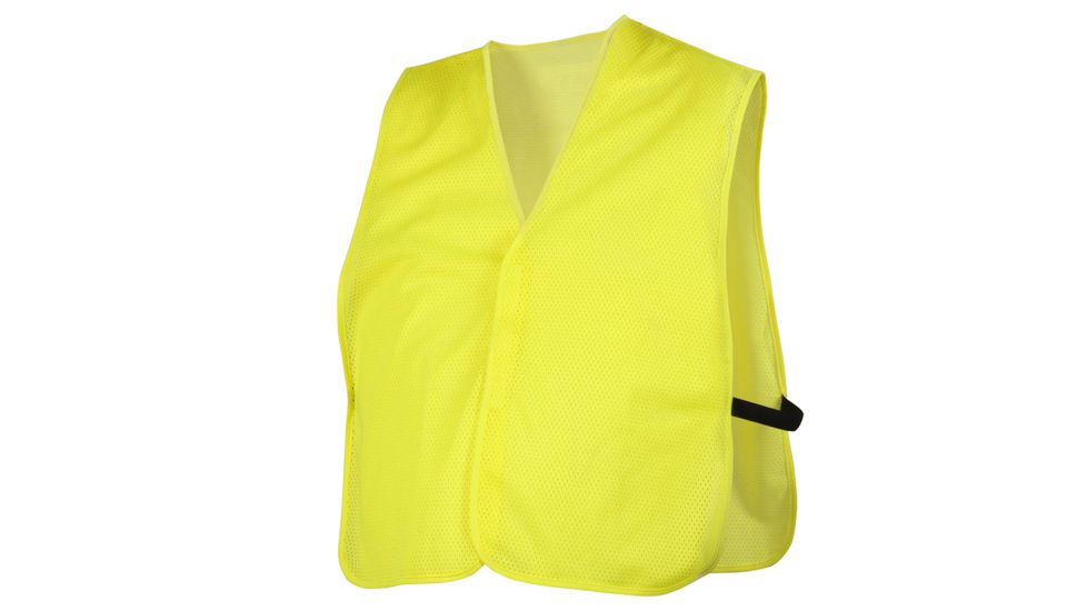 Vest-Universal fit-No Reflective Tape, Hi-Vis Lime