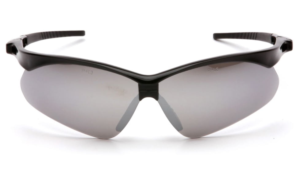 Pyramex Wildfire Safety Glasses, Silver Mirror Lenses with Cord SB6370SP