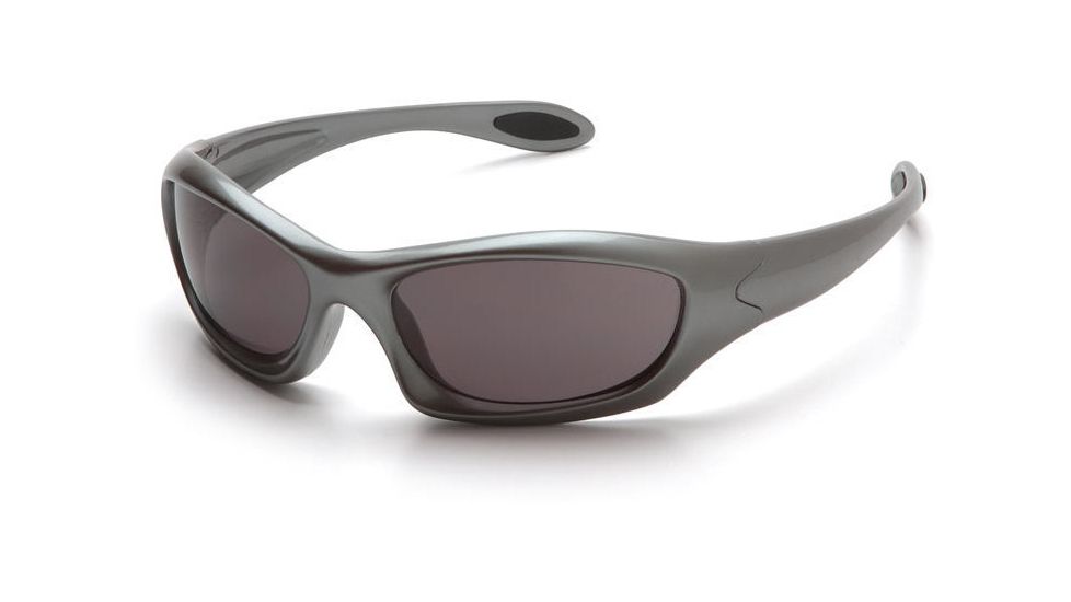 Pyramex Zone 3 Safety Glasses - Gray Lens, Gun Metal Frame SG5220D
