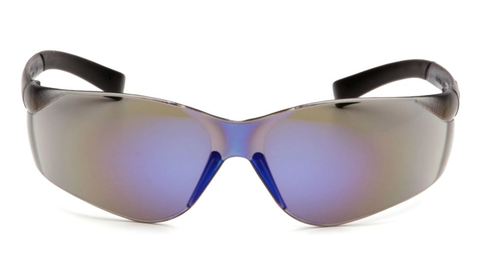 Pyramex Ztek Safety Glasses - Blue Mirror Lens, Blue Mirror Frame S2575S
