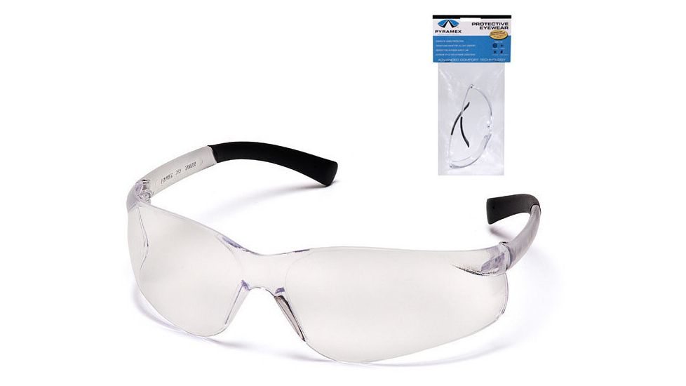 Pyramex Ztek Safety Glasses - Orange Lens, Orange Frame S2540S7