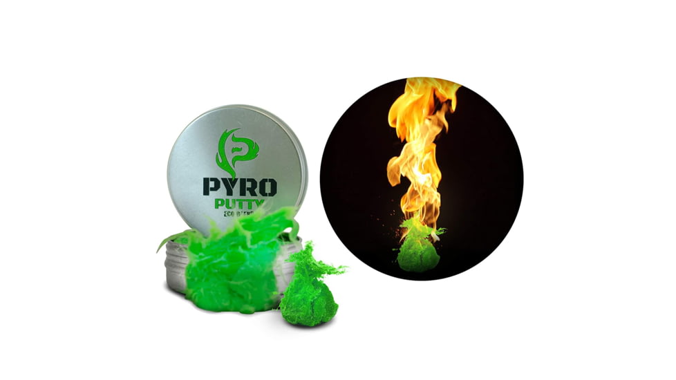 Pyro Putty Eco Blend, 2oz, Green, Small, PP2OZE