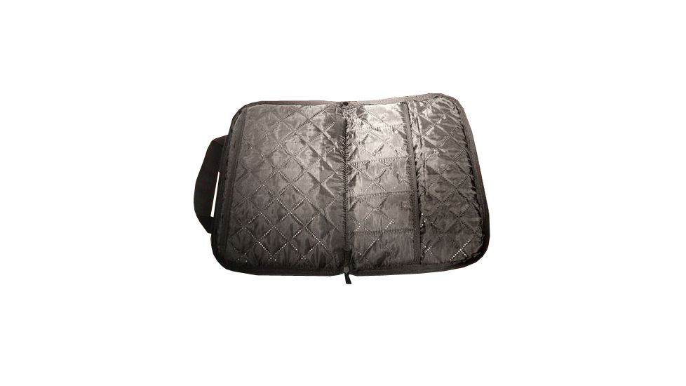 Python Holsters Pistol Rug with ID Pouch, Black RPRWH012 ID