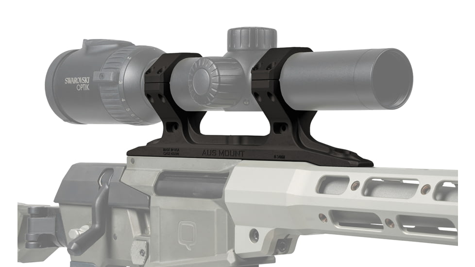 Q AUS MOUNT 34MM DIA DIRECT MINI FIX BLK, 100-298