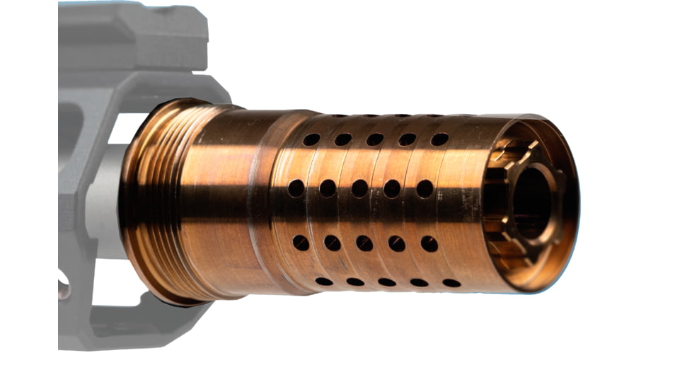 Q Cherry Bomb Muzzle Brake/Suppressor Adapter, 5/8-24, 8.6BLK, CB-5/8-24-8.6