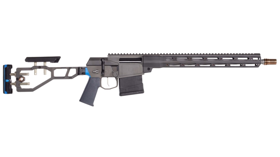 Q LLC. The Fix Bolt Action Rifle, .308 Winchester, 16 in barrel, 1-10 Twist, Cherry Bomb Muzzle Brake, 10 Rounds, FIX30816INBLU-FRRMPG