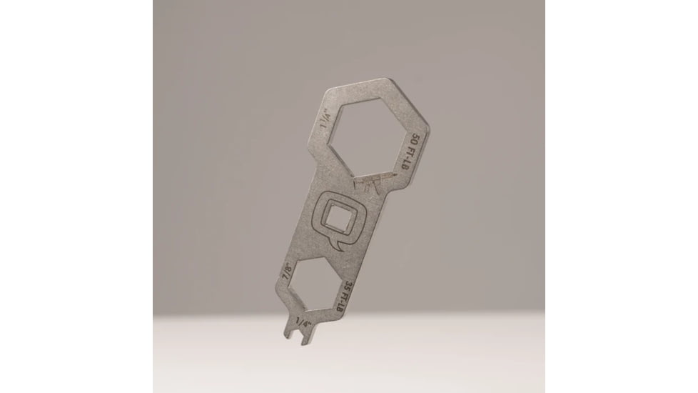Q LLC TOOLMULTIHB Honey Badger Multi-Tool Silver Stainless Steel, TOOLMULTIHB