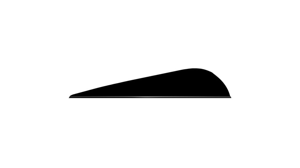 Q2i Duravane-II Vanes, Black 3 in. 100 pk. Q2i11041