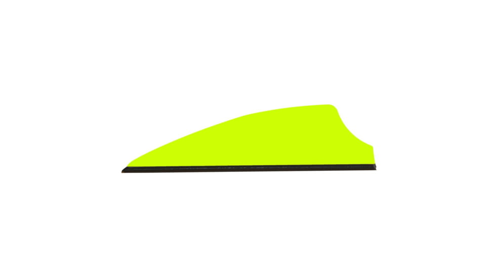 Q2i Fusion-II Vanes, Neon Yellow 2.1 in. 100 pk. Q2i2046