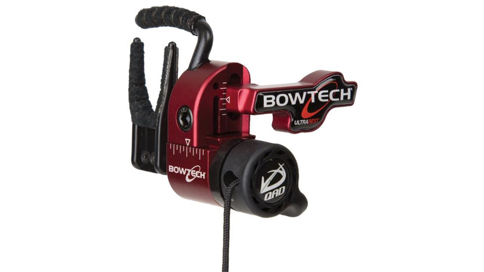 Qad Bowtech Ultrarest, Red LH UB3RD-L