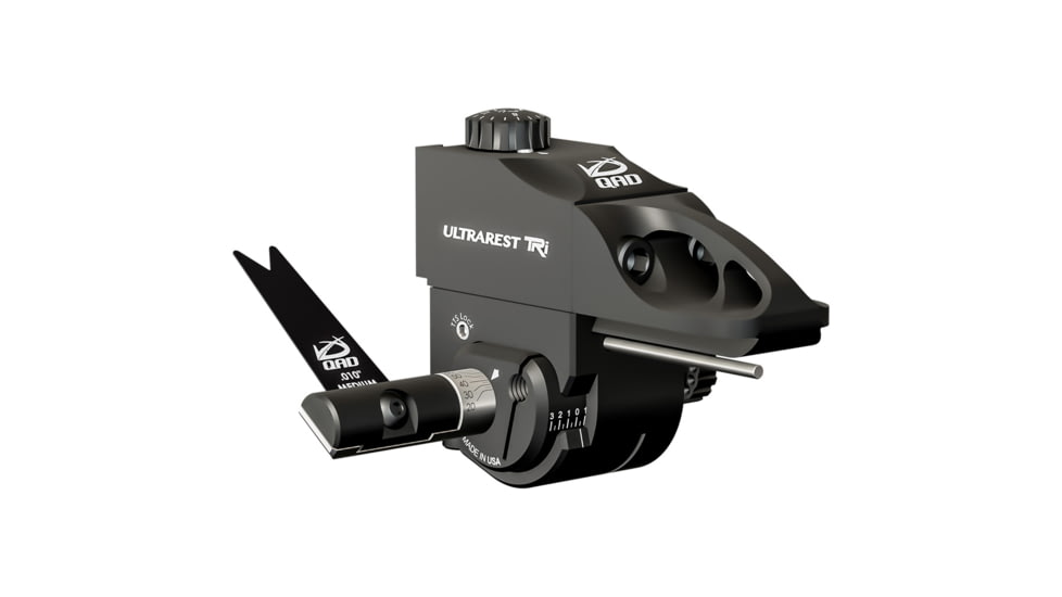 Qad UltraRest TRi Target Rest, Black, UTQBK-R