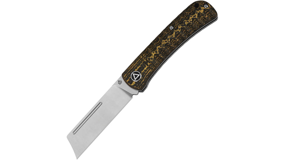 QSP Knife Hedgehog Slip Joint Golden CF