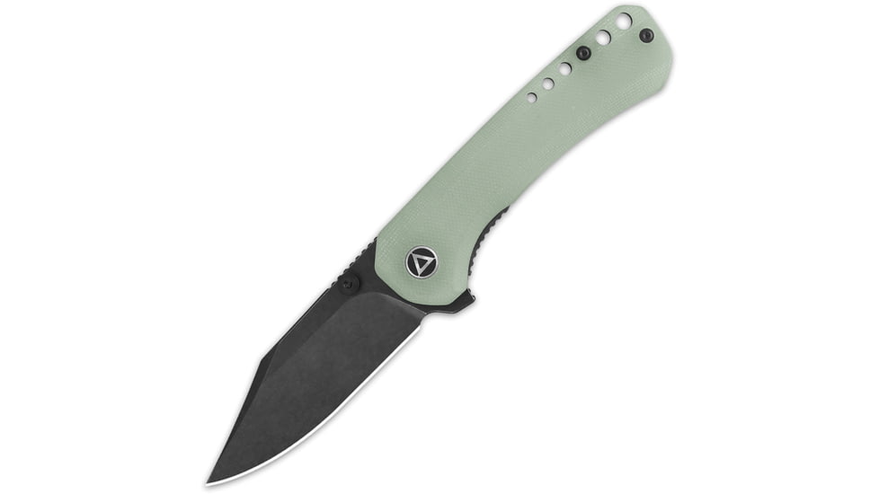 QSP Knife Kestrel Linerlock Jade G10 QS145B2