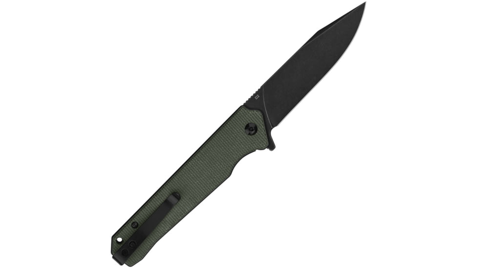 QSP Knife Mamba Linerlock Micarta Green QS111I2