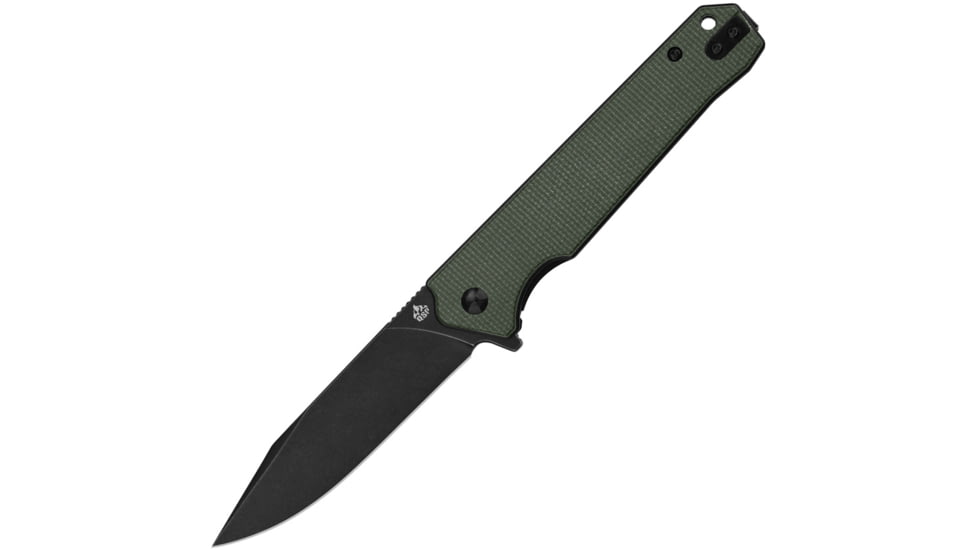 QSP Knife Mamba Linerlock Micarta Green QS111I2