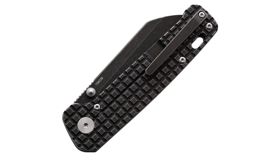 QSP Knife Penguin Framelock Blk Frag Ti