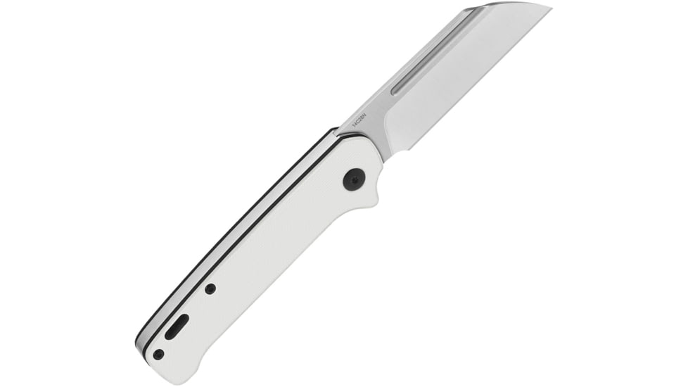 QSP Knife Penguin Slip Joint White G10