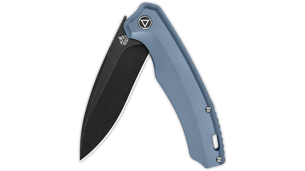 QSP Knife Woodpecker Blue Titanium