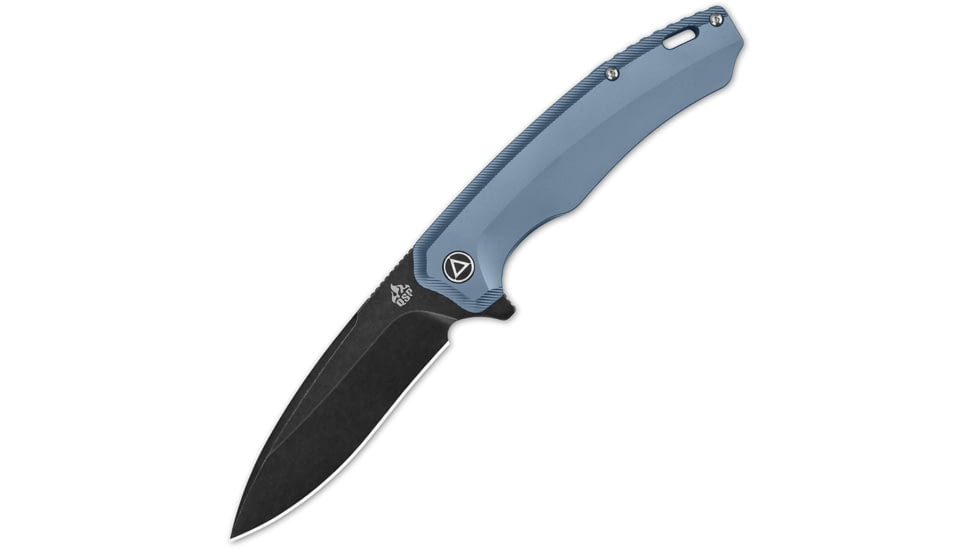QSP Knife Woodpecker Blue Titanium