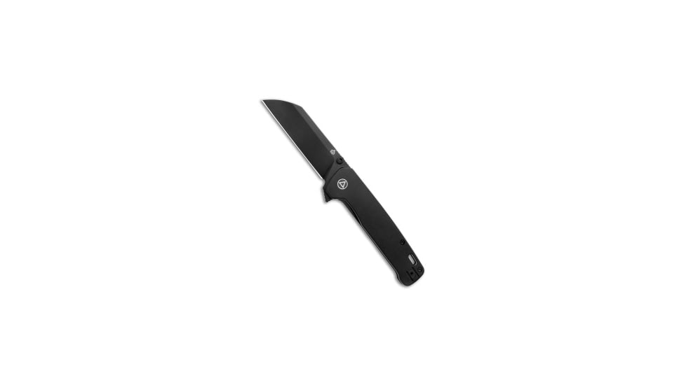 Qsp QSP Penguin Plus Frame Lock Knife Black Titanium 3.38" BW, Black, CPM 20CV, adult, BHQ-175629