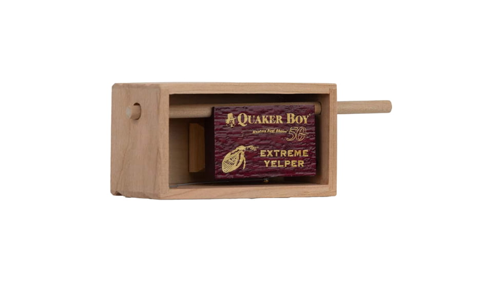 Quaker Boy 50th Anniversary Extreme Yelper Turkey Call, Wood, 13665