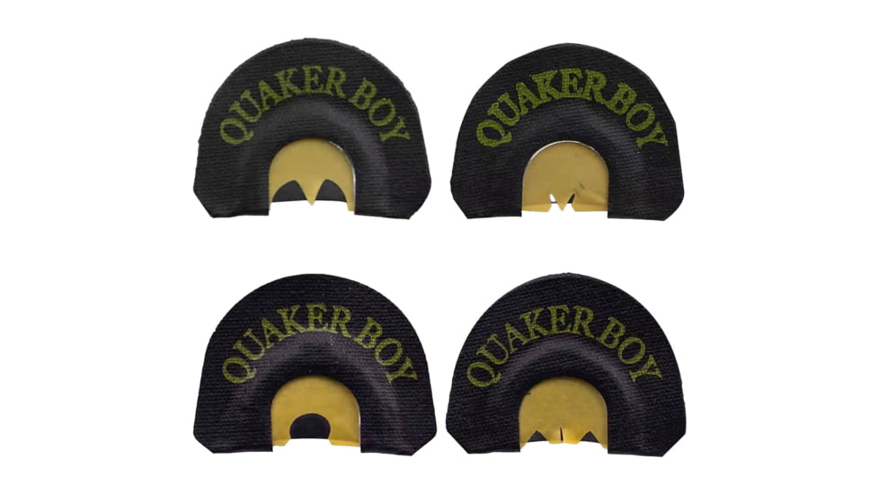 Quaker Boy 50th Anniversary Kirby's Kourt Diaphragm Turkey Calls, 4 Pieces, 11318