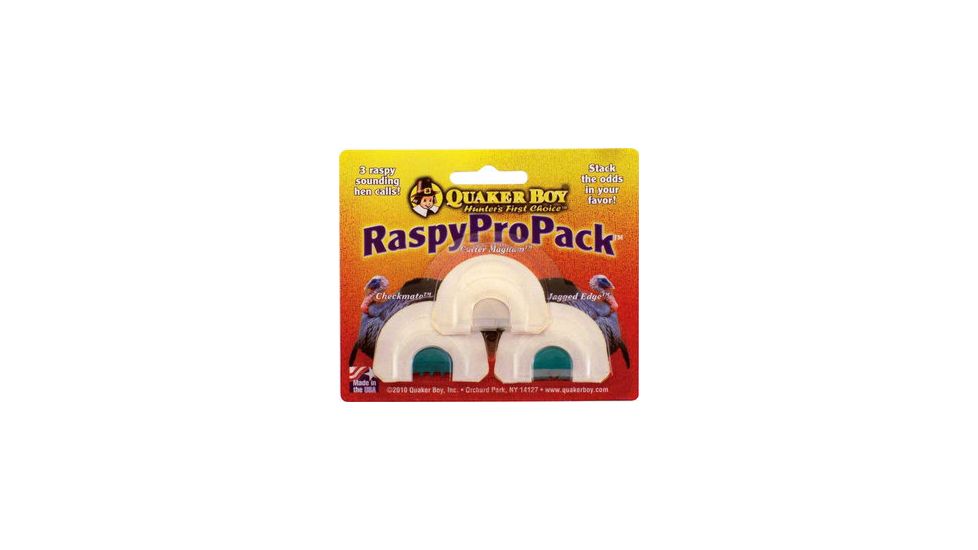 Quaker Boy Raspy Pro Pack  Game Calls 11314