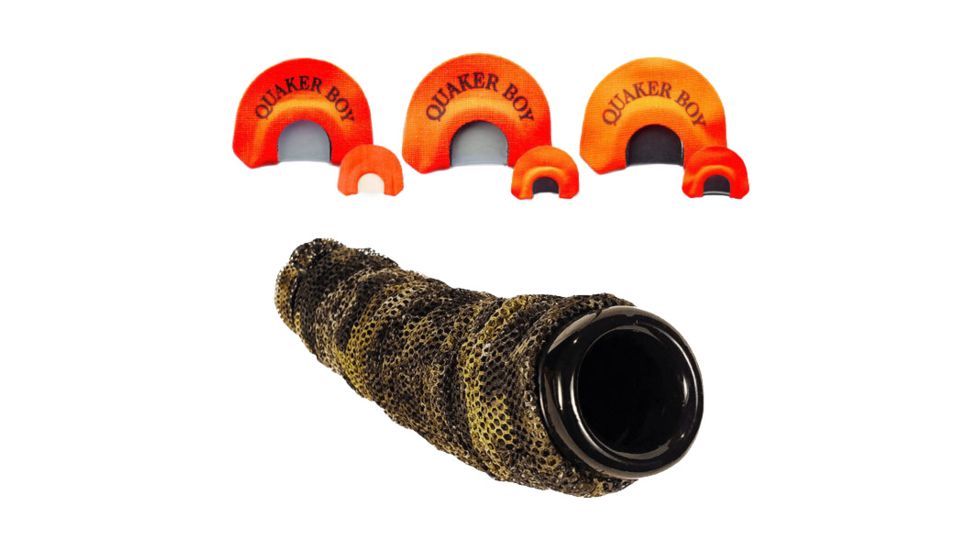 Quaker Boy Seal Rite Combo Pack Game Call, Orange, 42602