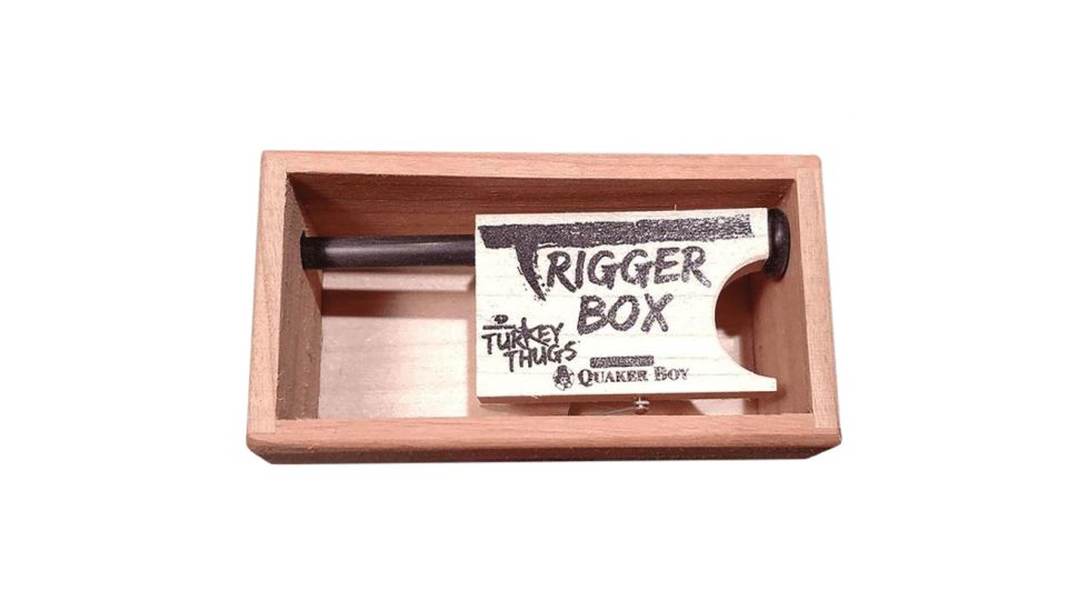 Quaker Boy THUG Trigger Box Game Call, Brown, 99309