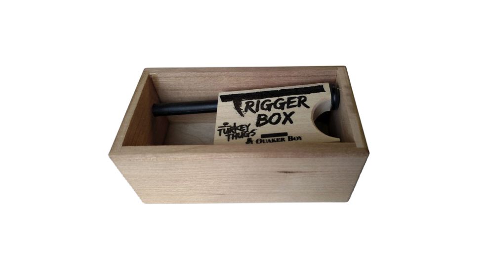 Quaker Boy THUG Trigger Box Game Call, Brown, 99309