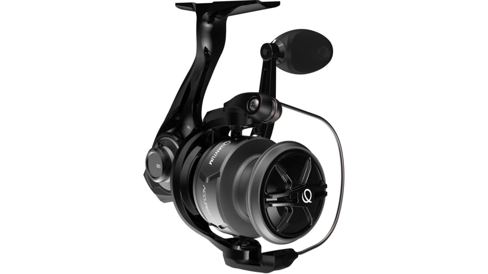 Quantum Accurist Spinning Reel, 5.2:1, 6+1, Ambidextrous, Black, ATBK25SPTA.BX3