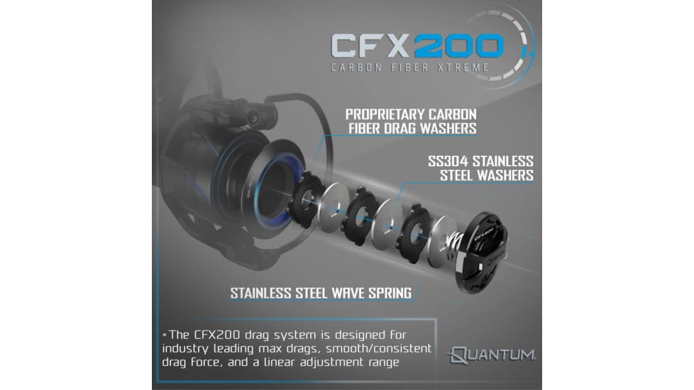 Quantum Cabo Spinning Reel