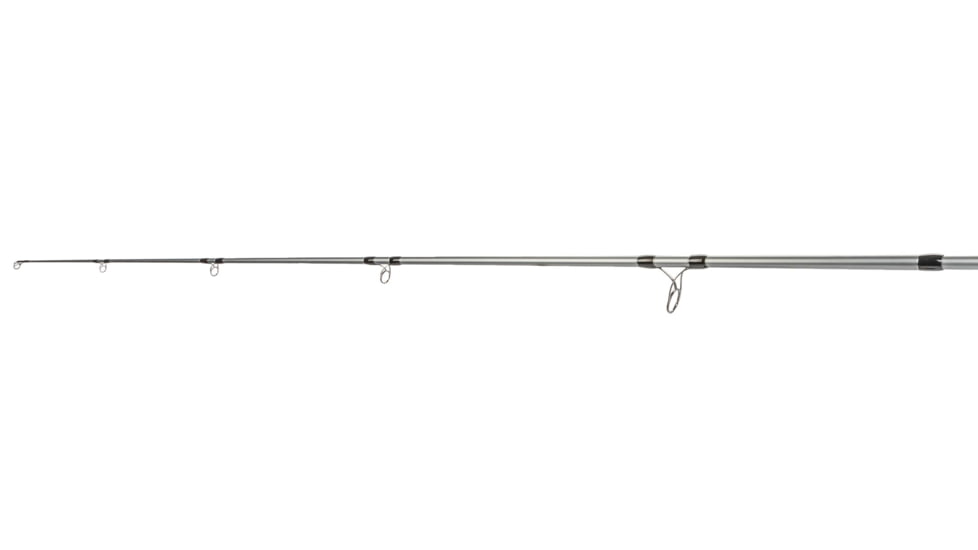 Quantum Strive Spinning Reel and Rod Combo, 10ft, 2-PC, Heavy, Moderate-Fast Rod, Graphite Composite Blank, SZ 8000 Reel, 4+1 Bearings, 4.7-1 Ratio, Silver/Blue, SV8000102H2040.P2