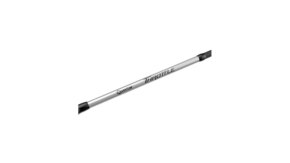 Quantum Throttle Baitcast Rod and Reel Combo, 7ft 0in, Medium-Heavy, Fast, 1, 7.3-1, 7+1, Right Hand, Silver, TH100701MHC.NS2