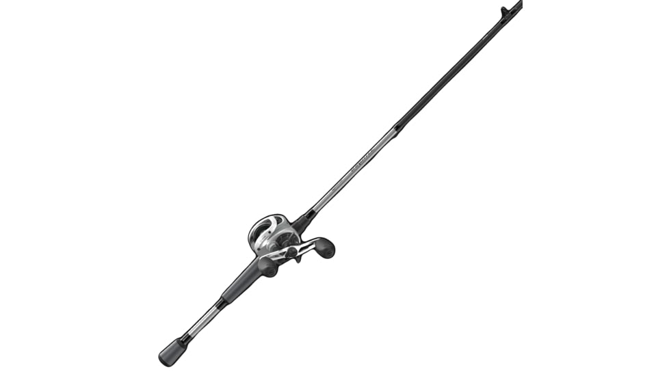 Quantum Throttle Baitcast Rod and Reel Combo, 7ft 0in, Medium-Heavy, Fast, 1, 7.3-1, 7+1, Right Hand, Silver, TH100701MHC.NS2
