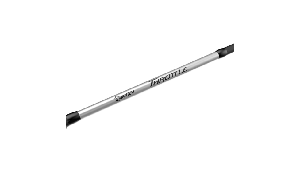 Quantum Throttle Spinning Reel and Rod Combo, 7ft 1-PC IM8 Graphite Rod w/ ComfortGrip Rod Handle, Dura-Lok Anti-Reverse Clutch Reel w/ MaxCast II Spool and Braid Band, TH30701MHC.NS3