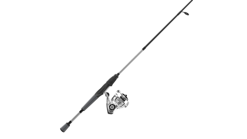Quantum Throttle Spinning Reel and Rod Combo, 7ft 1-PC IM8 Graphite Rod w/ ComfortGrip Rod Handle, Dura-Lok Anti-Reverse Clutch Reel w/ MaxCast II Spool and Braid Band, TH30701MHC.NS3