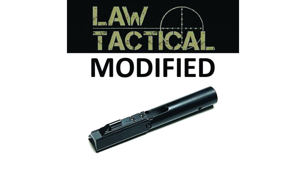 Quarter Circle 10 .45 ACP Glock Style Bolt Assembly, Law Tactical Modified, Black, QC-A-BLT-G-45-LT
