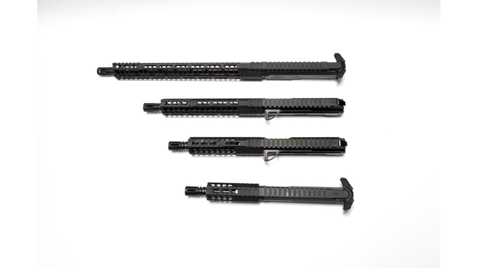 Quarter Circle 10 Side Charging Complete 9mm Upper Receiver Assembly, 5.5in Barrel, Black, QC-CU-PSCU-G-9-5.5 Inch