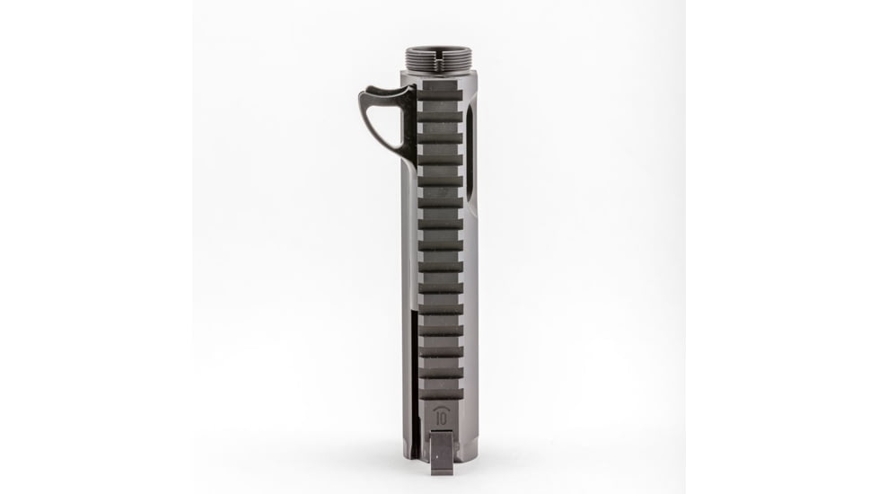 Quarter Circle 10 Side Charging Upper Receiver, Pistol Caliber AR-15, Black Anodized, QC-PSCU-S