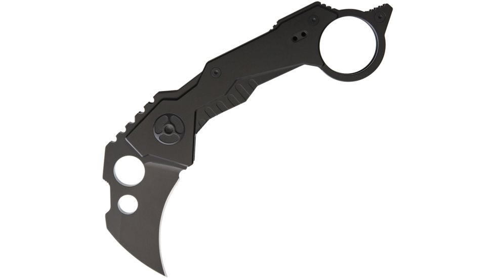 Quartermaster BA Baracas Karambit Limo Folding Knife,2.5in,CPM 154 Steel,Standard Edge,Titanium Handle QTR2ZLT