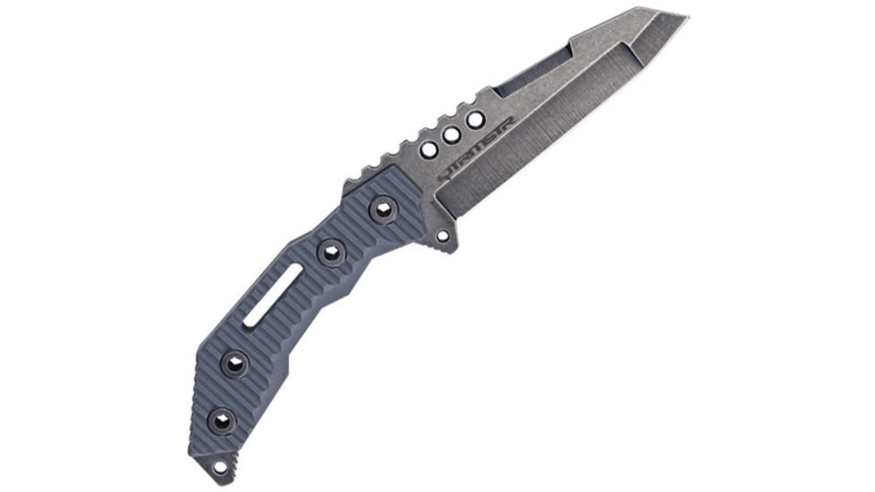 Quartermaster Thomas Magnum Folding Knife,Texas Tea Blade,Shadow Gray G-10 Handle QTR7TT