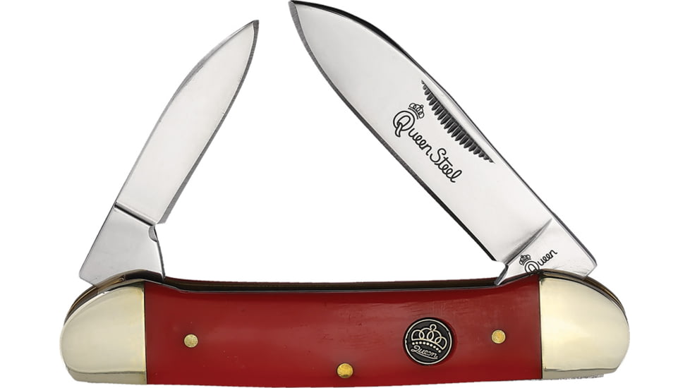 Queen Canoe Red Synthetic