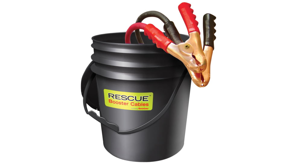 Quick Cable Booster Cables 2/0 Gauge 25' In Pail, 602400