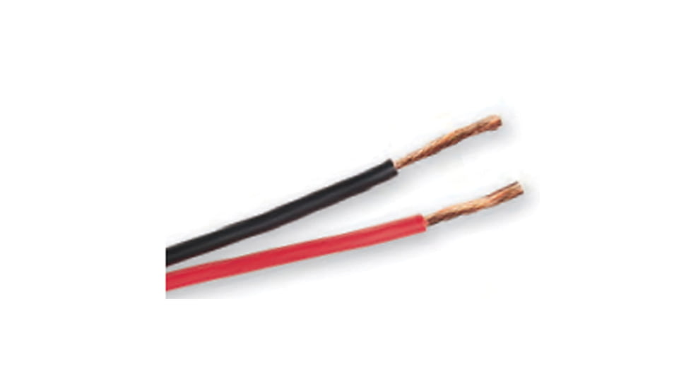 Quick Cable Ribbon Wire - 14 Gauge 2 Wire, 100ft, 232002-100