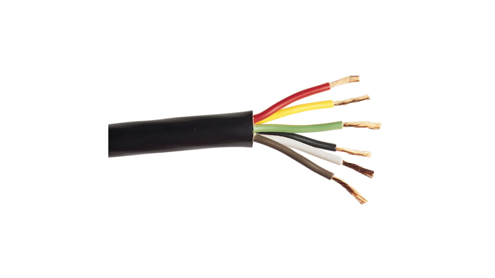 Quick Cable Trailer Lighting Cable 7 Conductor/Multi 100, 100ft, 234303-100