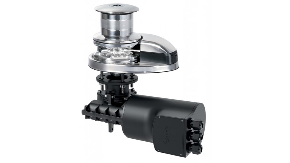 Quick Prince DP3 1012 Windlass - 1000W - 12V, 8mm, 5/16in Gypsy, FSDP31012008B00