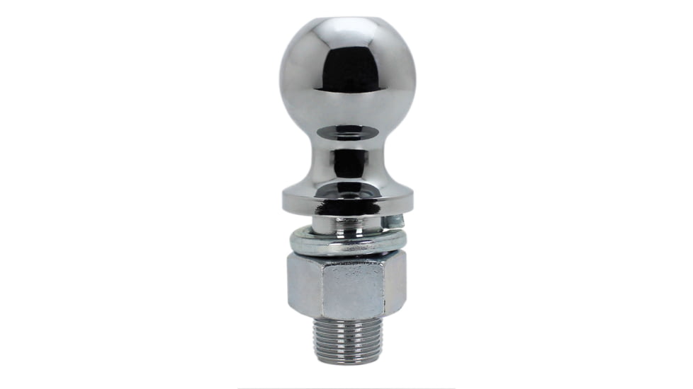 Quick Products 1 7/8in Chrome Hitch Ball 1in Diameter x 2 1/8in Long Shank 2 000lb., QP-HB3004S