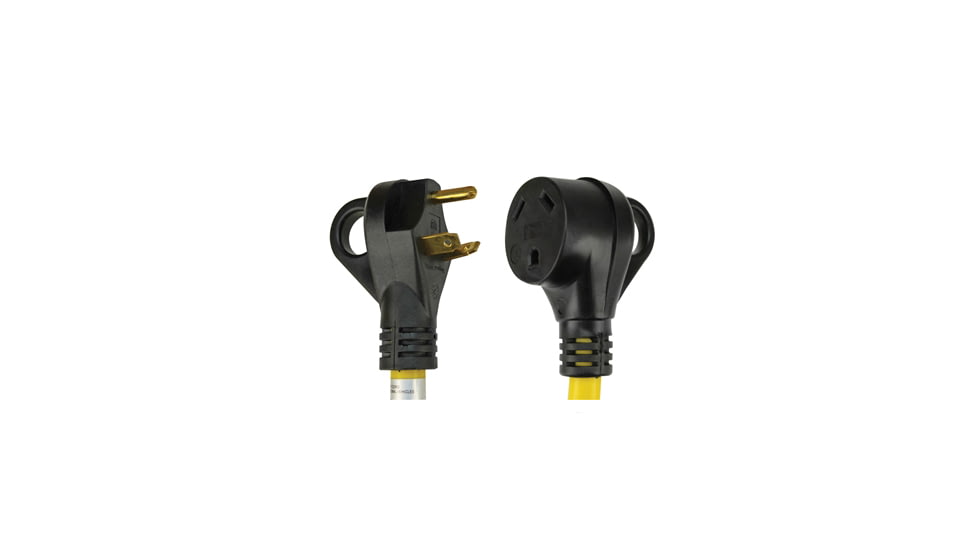 Quick Products 30 Amp RV Cord Grip Handle Plug 50ft, QP-30-50FH