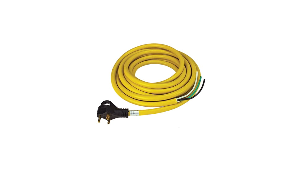 Quick Products 30 Amp RV Cord Grip Handle Plug And 5 Loose End 30, QP-30-30H
